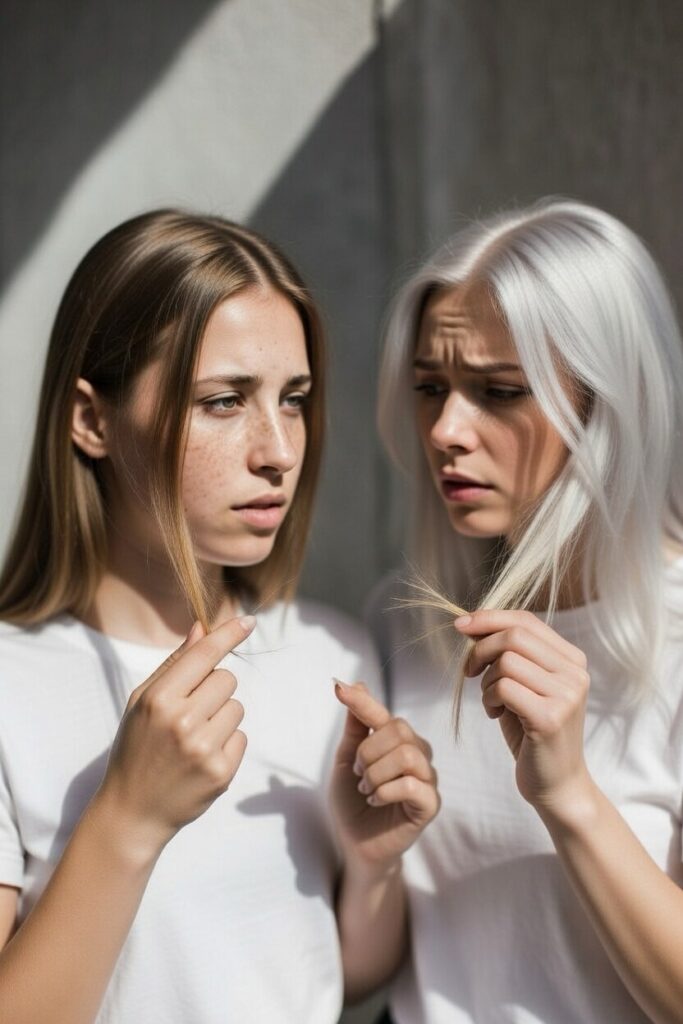 【美容師が本音で解説】普通のヘアカラーと白髪染め、どっちが傷む？
